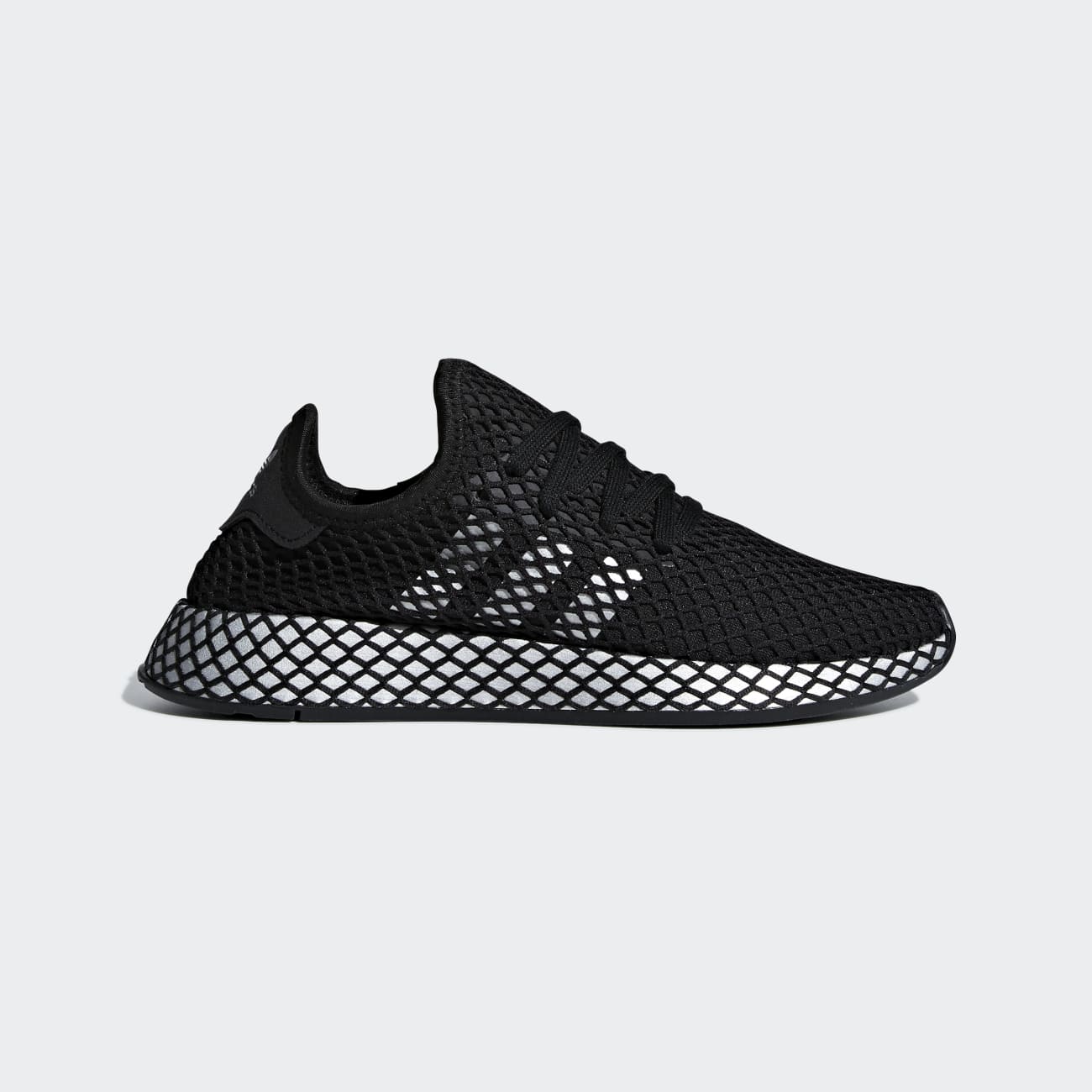 Adidas Deerupt Runner Női Originals Cipő - Fekete [D31851]